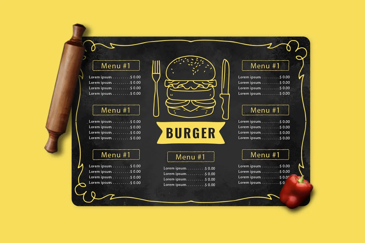 Menu Design 2