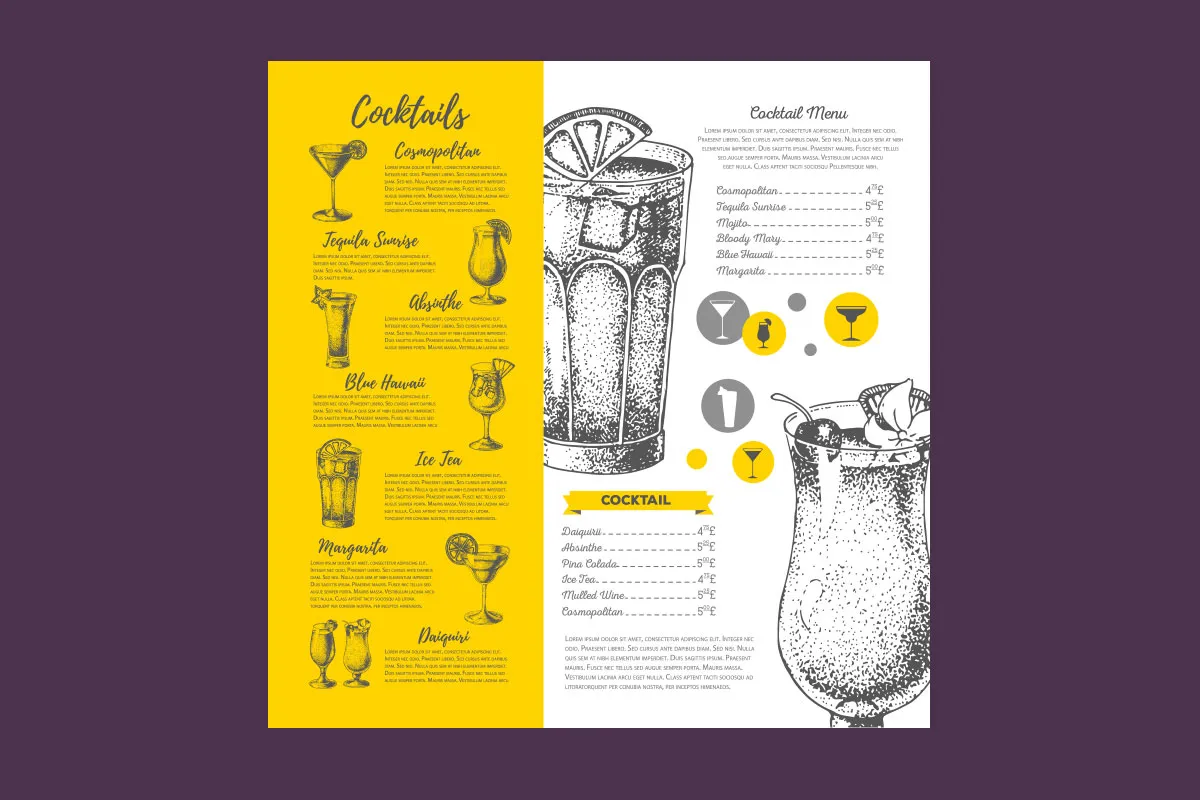 Menu Design 3