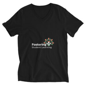 Unisex Short Sleeve V-Neck T-Shirt