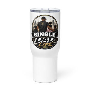 Travel mug with a handle