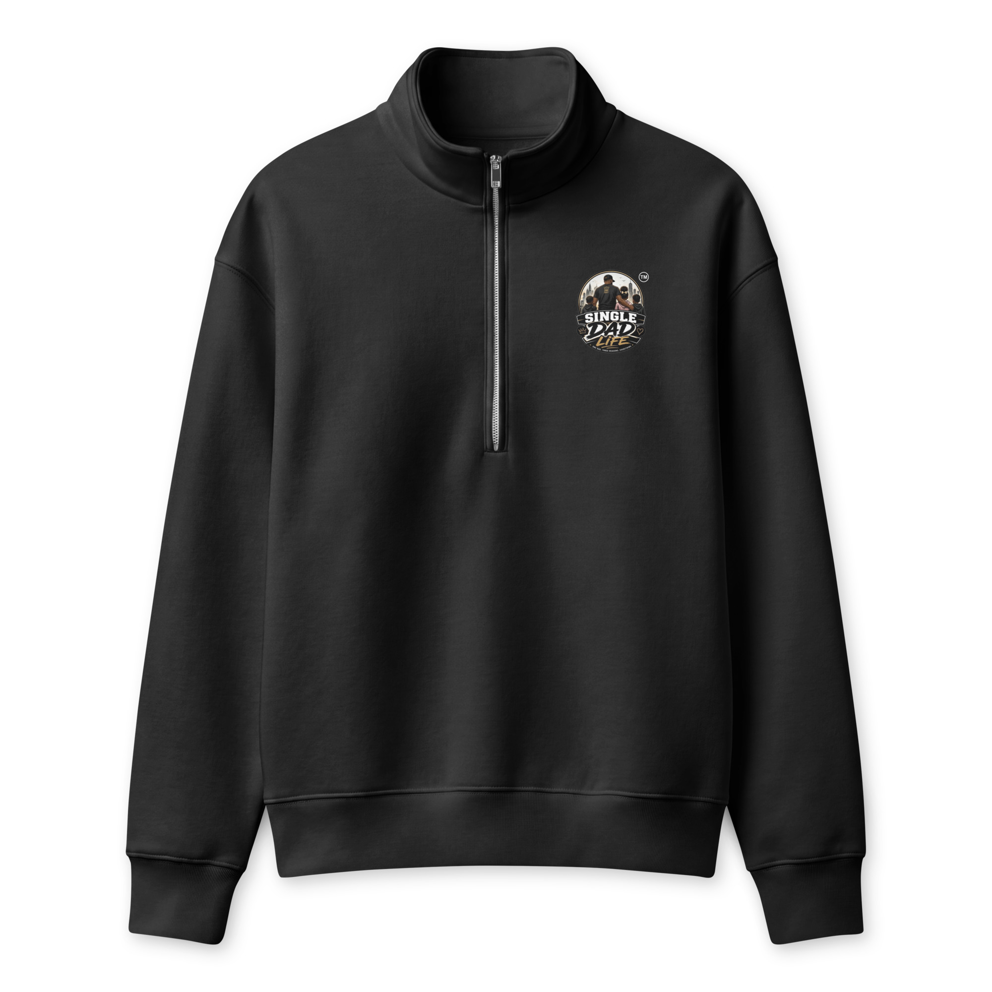 Unisex half-zip pullover - Image 24