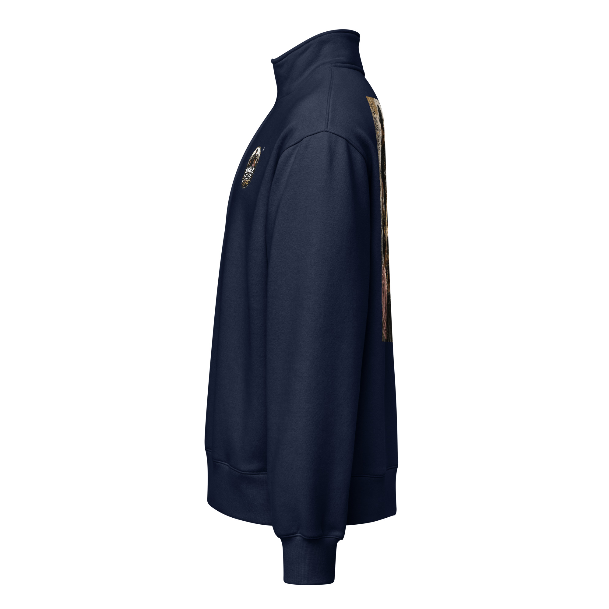 Unisex half-zip pullover - Image 5
